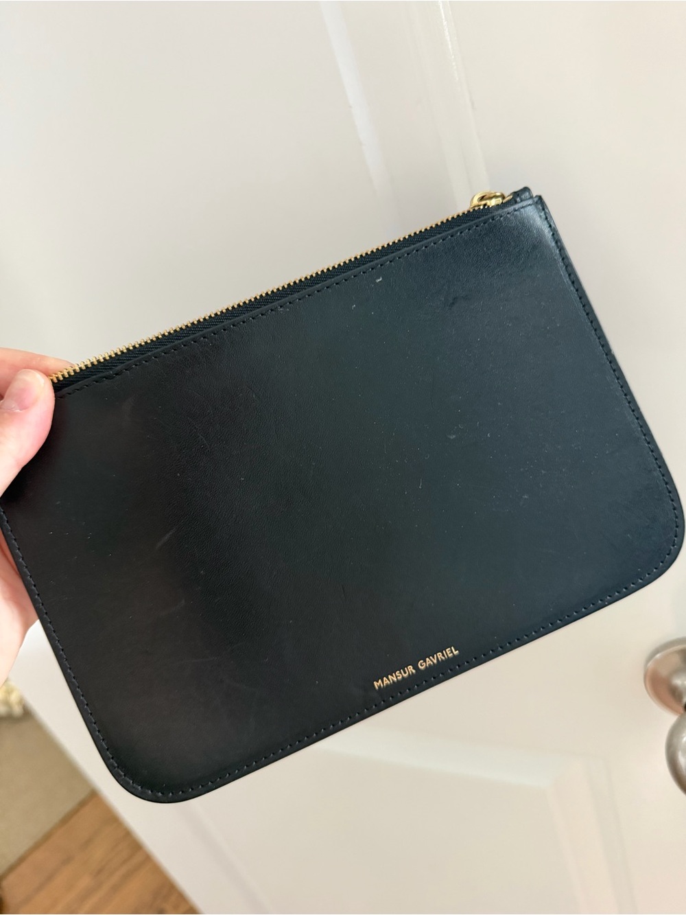 Mansur Gabriel Zippered Pouch